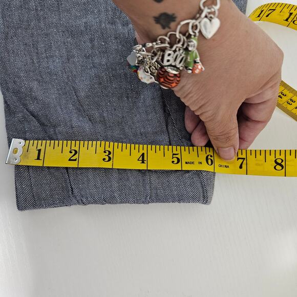 Mossimo Supply Co. Women's Blue Linen Blend Jogger Pants Sz M Casual Everyday - Picture 9 of 9